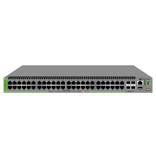Allied Telesis AT-GS980M/52PS PoE 52 Ports Managed Switch 740W Rack-Mountable