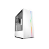 Sharkoon RGB Slider White Tempered Glass ATX Gaming PC Case