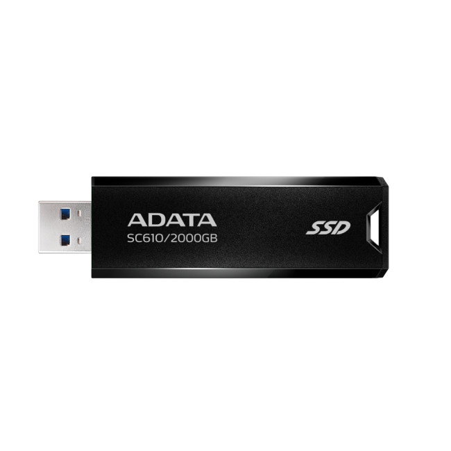 Adata SC610 Pocket Size Key Ring 2TB USB 3.2 External SSD