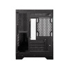 1st Player UV6 Tempered Glass Micro ATX Gaming Case - Black