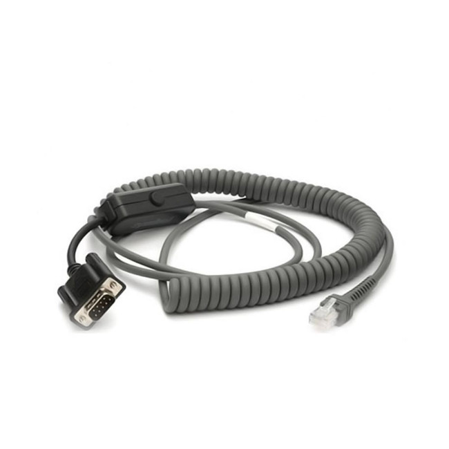 Zebra RS232 Serial Cable For Wincor Nixdorf Beetle POS Terminals - CBA-R12-C12ZAR