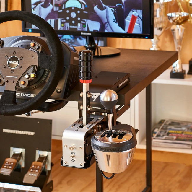 Thrustmaster Black Race Clamp with Side-support Bracket