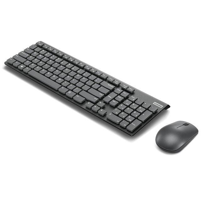 Refurbished Lenovo Select Modern Wireless Combo Keyboard and Mouse Set - German Layout