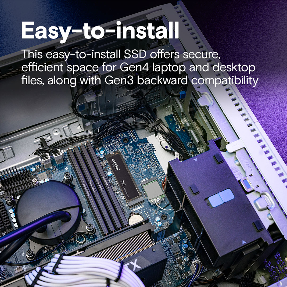 Crucial P310 CT1000P310SSD8 1TB PCIe Gen4 NVMe 2280 M.2 SSD