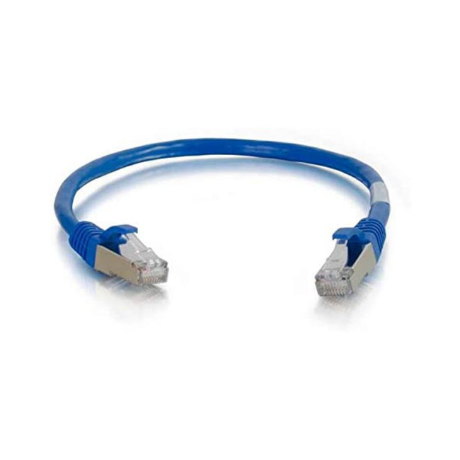 C2G Cat6a STP 1.5m, Cat6a, RJ-45, RJ-45, Male/Male, 10/100/1000 Base-T(X), Blue