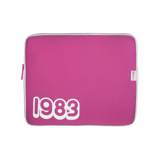 TARGUS TSS063EUP Laptop Skin/Sleeve ("1983" Pink Retro Design) for 15.4" Laptops