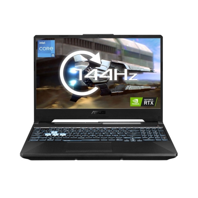 ASUS TUF Gaming F15 Laptop Intel Core i5-11400H 2.7 GHz 16GB DDR4 RAM 512GB M.2 SSD 15.6" FHD IPS NVIDIA GeForce RTX 3060 6GB GDDR6 Graphics Windows 11 Home - FX506HM-HN016W