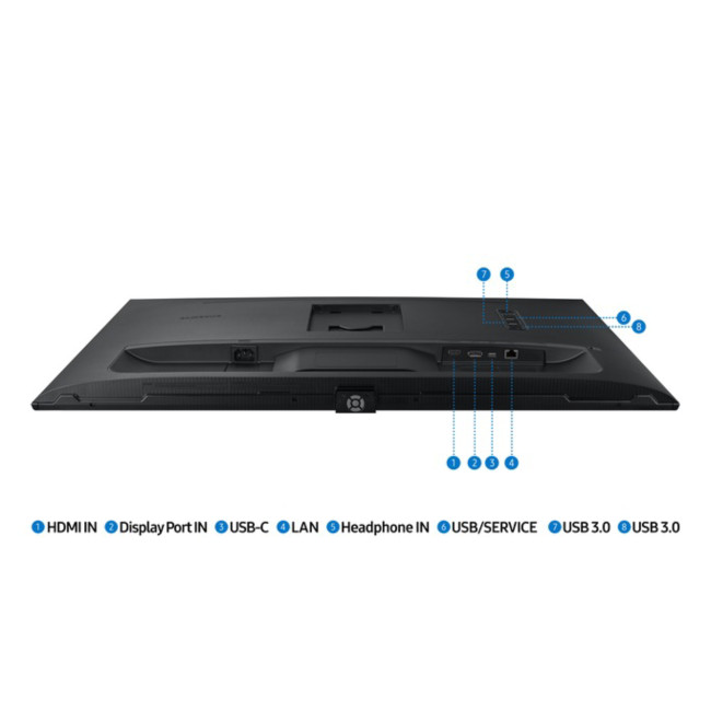 Refurbished Samsung ViewFinity S8 S32B800PXP 32" 4K Ultra HD IPS DisplayPort HDMI Monitor