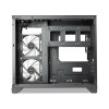 Tecware VXN Evo Micro-ATX Dual-Chamber Gaming PC Case - Black