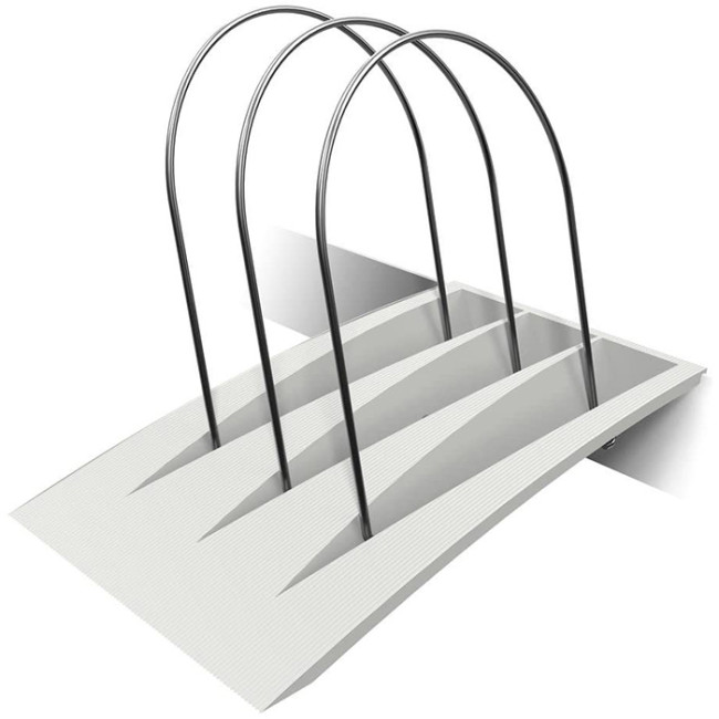 Data Flex 52.180 View Style White Cabinet Mate Document Holder - 52-180