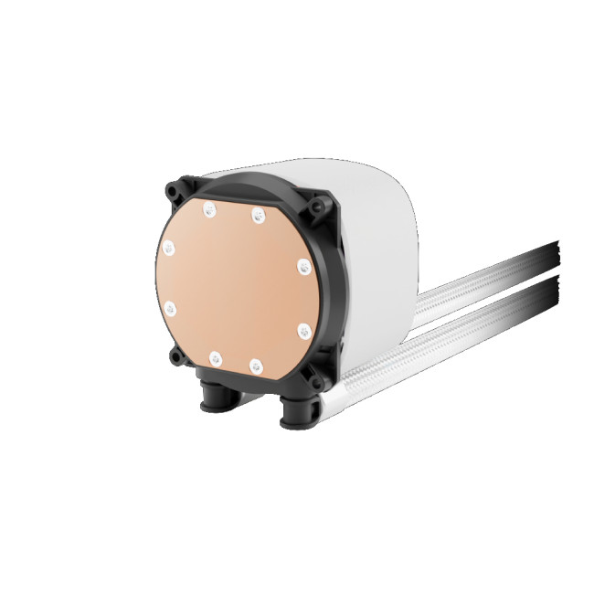 GAMDIAS AURA GL360 V2 White 360mm RGB All-in-One Liquid Cooler