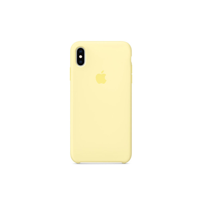 Refurbished Apple iPhone XS Max Smartphone Silicone Case - Mellow Yellow - MUJR2ZM/A
