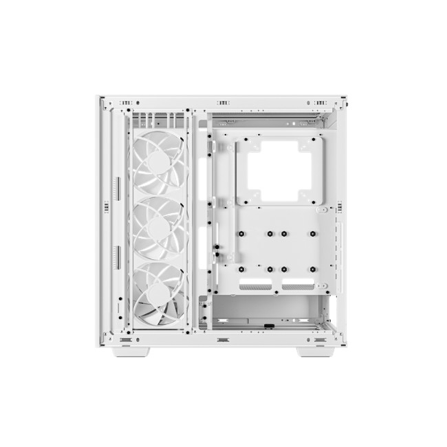 DeepCool Morpheus WH Full Tower Tempered Glass Gaming PC Case - White