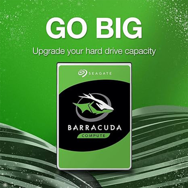 Seagate BarraCuda 500GB 2.5" SATA 6GB/s 5400RPM Laptop Hard Drive