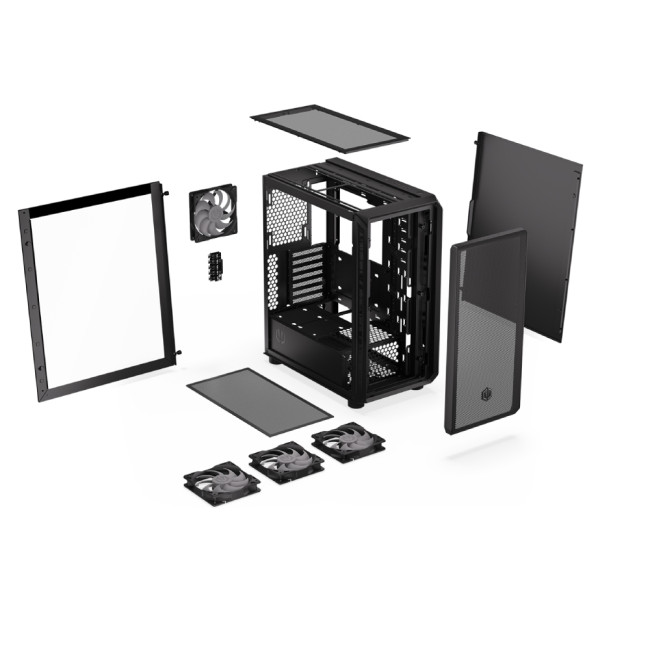 Endorfy Arx 500 ARGB Tempered Glass Md Tower ATX PC Case