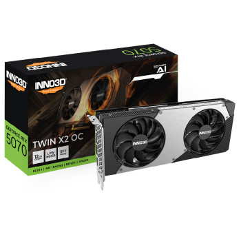 Inno3D Geforce RTX 5070 TWIN X2 12GB OC Graphics Card