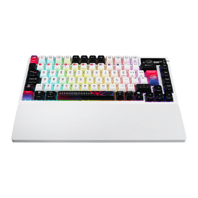 ASUS ROG Azoth X 75% Form Factor OLED RGB Wireless Gaming Keyboard