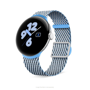 Google Pixel Watch Woven Band Fits wrists 137-203mm - Bay