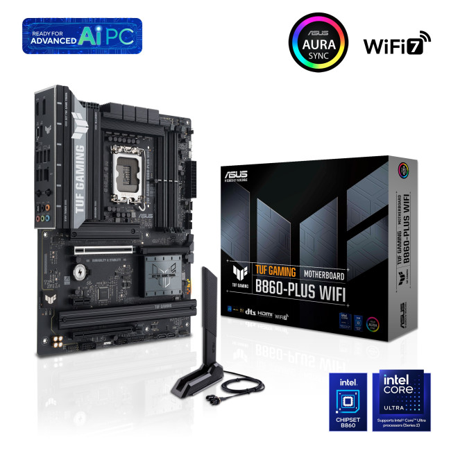 ASUS TUF GAMING B860-PLUS WIFI Intel DDR5 ATX Motherboard