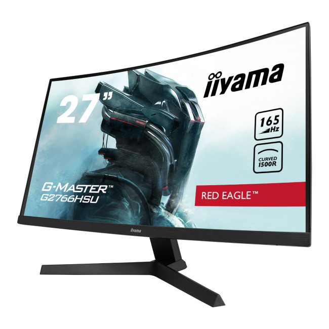 iiyama G-Master G2766HSU 27" Curved Full HD 165Hz 1ms Freesync Premium Gaming Monitor