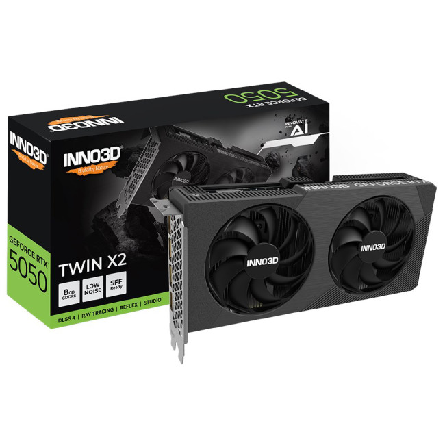 Inno3D GeForce RTX 5050 Twin X2 8GB Graphics Card