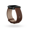 Fitbit Cognac Large Hand-crafted High-quality Horween Leather Band, Buckle Clasp