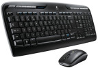 Logitech MK330 Wireless QWERTY UK English Layout Keyboard & Mouse Combo - Black