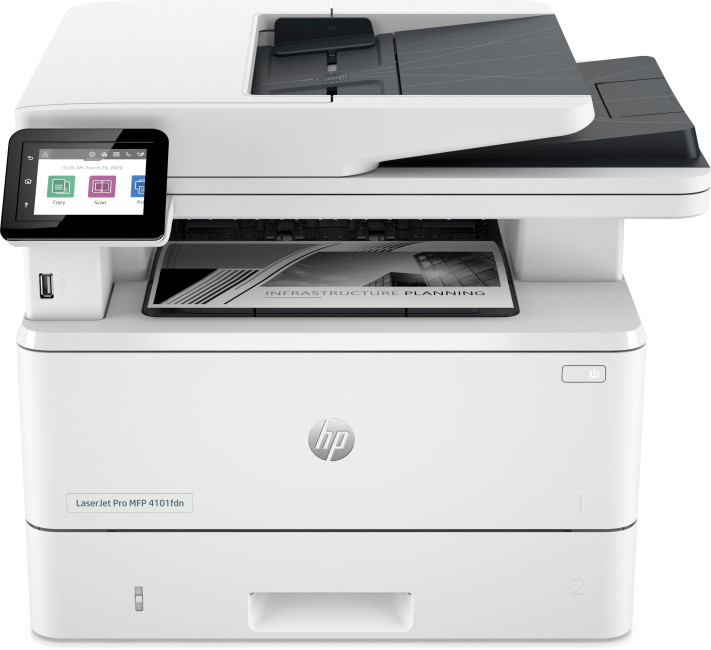 HP LaserJet Pro MFP 4102fdw Wireless Two-sided printing and Scanning LaserJet Mono Printer