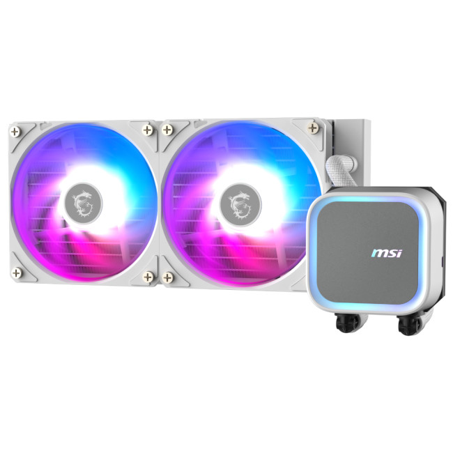 MSI MAG CORELIQUID A13 240 Intel/AMD CPU All-in-one Liquid Cooler - White