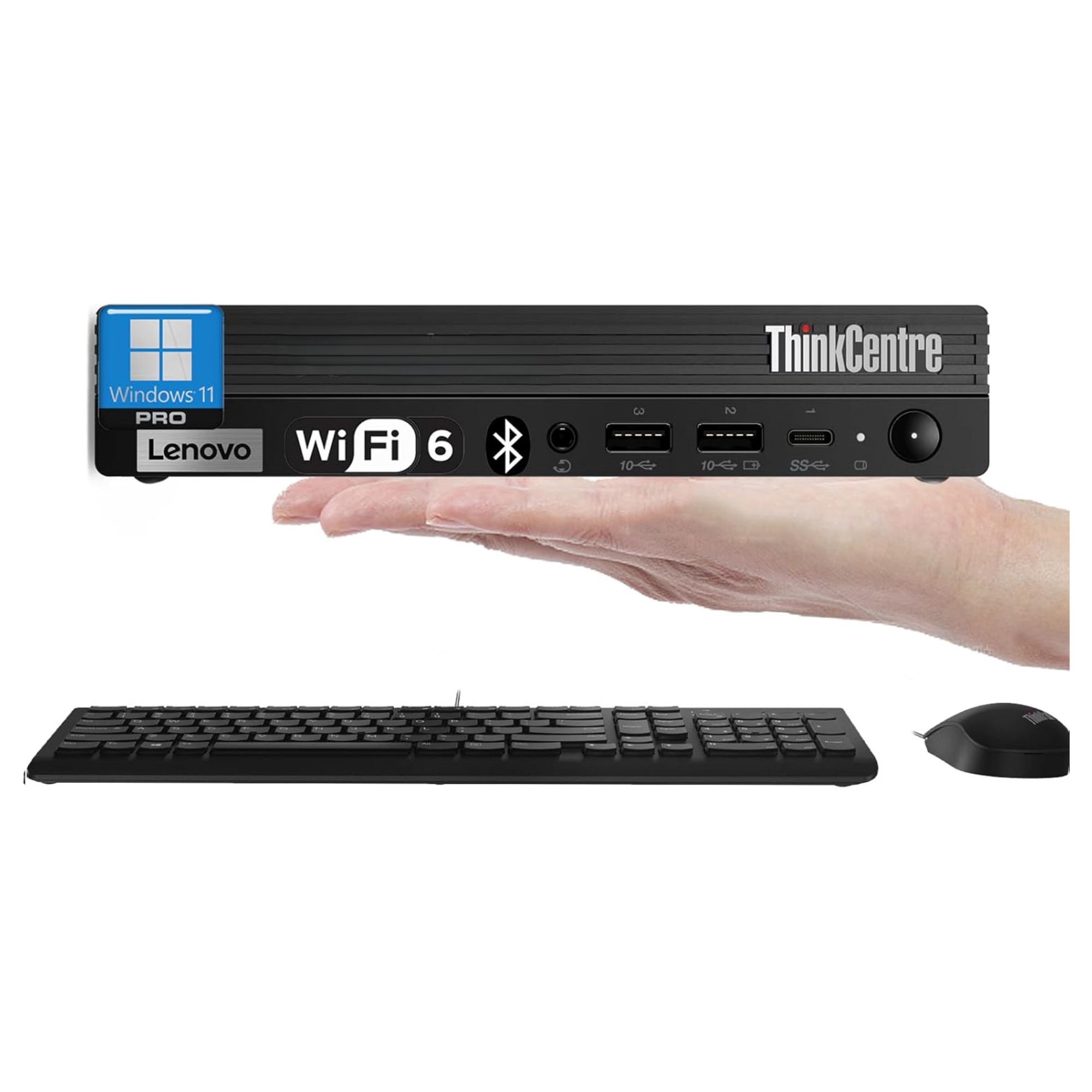 Lenovo ThinkCentre M70q Gen 5 i5-14400T 16GB 512GB Mini PC