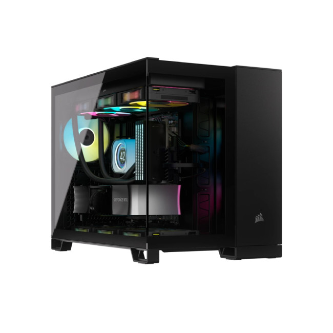 Corsair 2500X MicroATX TG ATX Gaming Case - Black