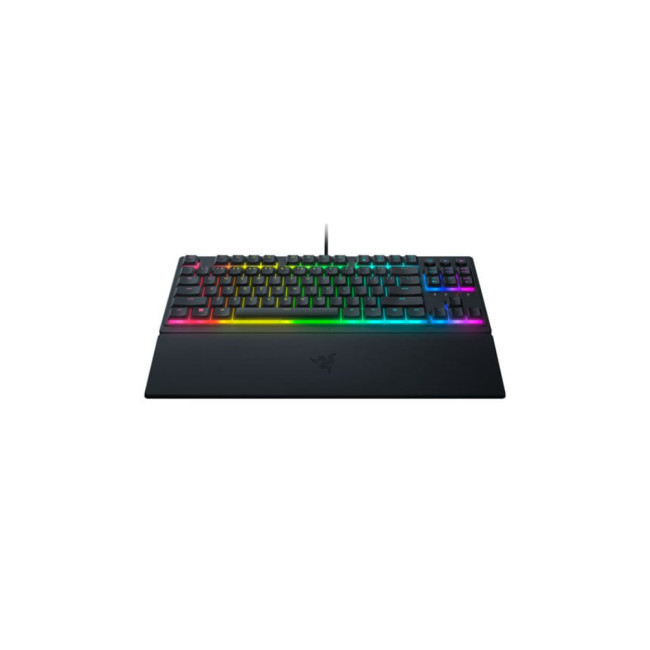 Razer Ornata V3 Tenkeyless Low-profile Mecha-Membrane RGB Gaming Keyboard - Black
