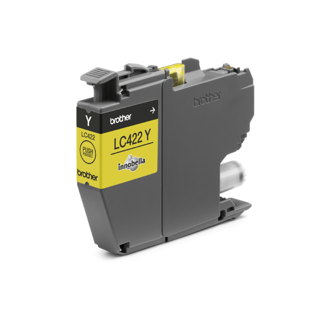 Brother LC-422Y Ink cartridge yellow, 550 pages for Brother MFC-J 5340 - LC422Y-FeedP