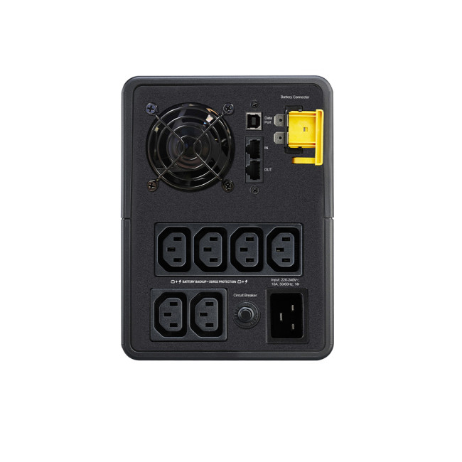 APC BX2200MI uninterruptible power supply (UPS) Line-Interactive 2.2 kVA 1200 W 6 AC outlet(s)