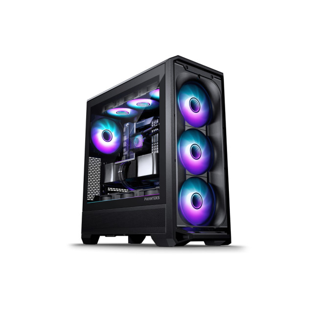Phanteks Eclipse G400A RGB Tempered Glass Mid Tower Gaming PC Case - Black