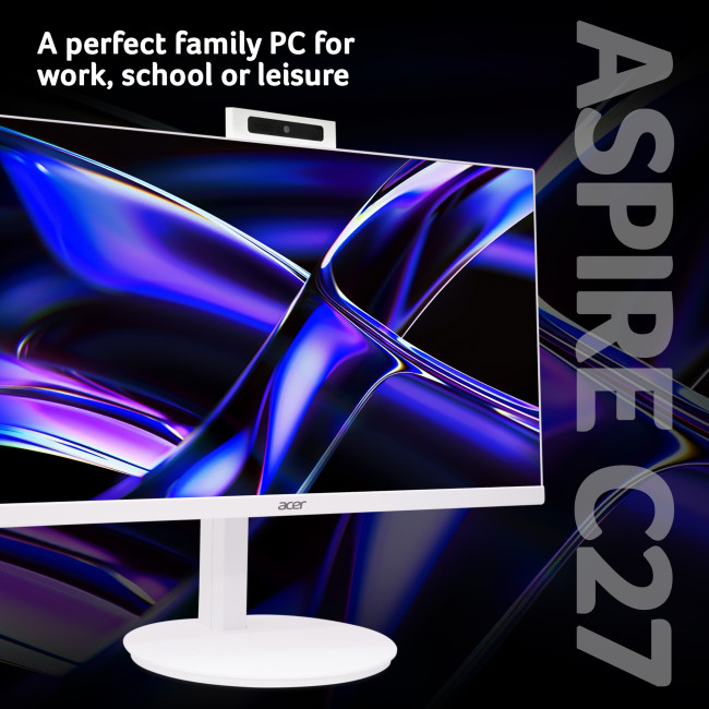 Acer Aspire C27-A Intel Core i5-13420H 8GB RAM 1TB SSD 27" Full HD Windows 11 Home All-in-One Desktop PC