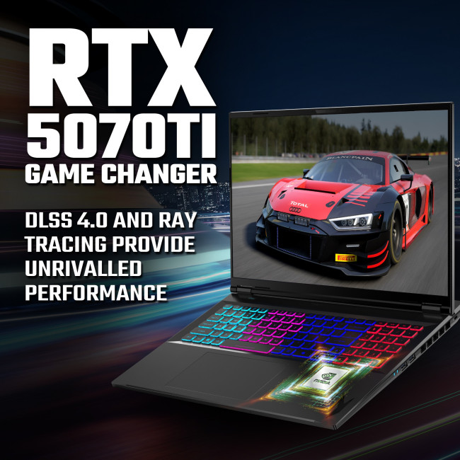 Acer Nitro 18 AI AN18-61 NH.QYEEK.001 AMD Ryzen AI 9 365 32GB RAM 2TB SSD RTX 5070Ti 18" WQXGA Windows 11 Home Gaming Laptop