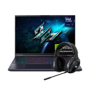 Acer Predator Helios Neo 16 AI PHN16-73-77QA NH.QX3EK.002 Intel Core Ultra 7 255HX 16GB RAM 1TB SSD RTX 5070 16" WQXGA Windows 11 Home Gaming Laptop