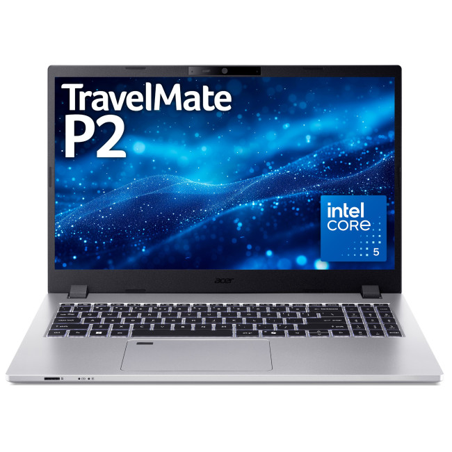 Acer TravelMate P2 TMP215-55 c5-120u 16GB 512GB W11Pe Intel Core 5 15.6" Full HD RAM SSD Windows 11 Pro Education Laptop