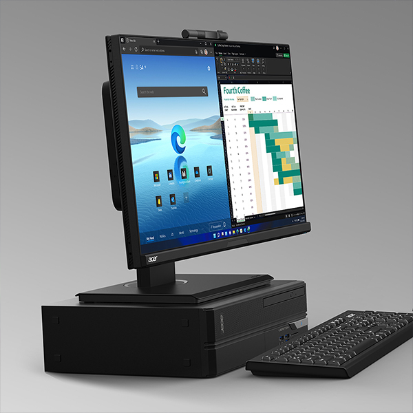 Acer Veriton X DT.R1NEK.004 Intel Core i7-14700 16GB RAM 512GB SSD Windows 11 Pro Desktop PC