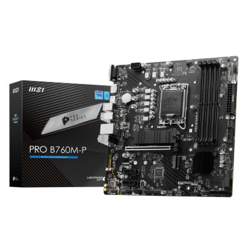 MSI PRO B760M-P Micro-ATX Intel Socket 1700 Motherboard
