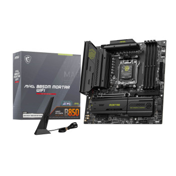 MSI MAG B850M MORTAR WIFI Micro-ATX AMD Socket AM5 Motherboard