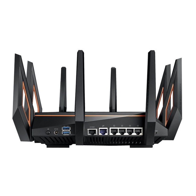 ASUS ROG Rapture (GT-AX11000) Tri-band WiFi 6 RGB Gaming Router
AiProtection - 90IG04H0-MU9G00