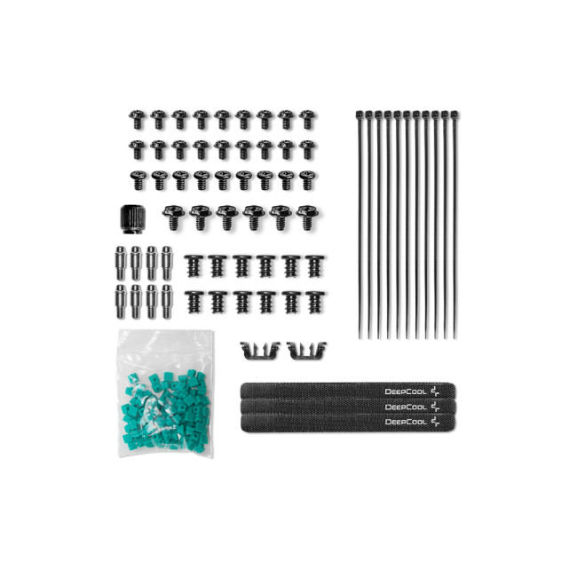 DeepCool Morpheus WH Full Tower Tempered Glass Gaming PC Case - White