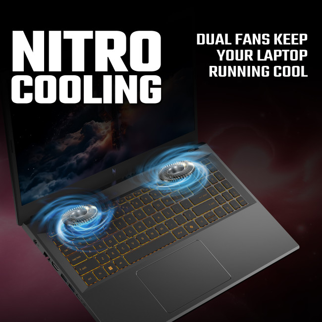 PC Gamer Portable Acer Nitro 5 – 17,3 Pouces, I5-10300H, RTX 3050, SSD 512 Go, Windows 11, Occasion