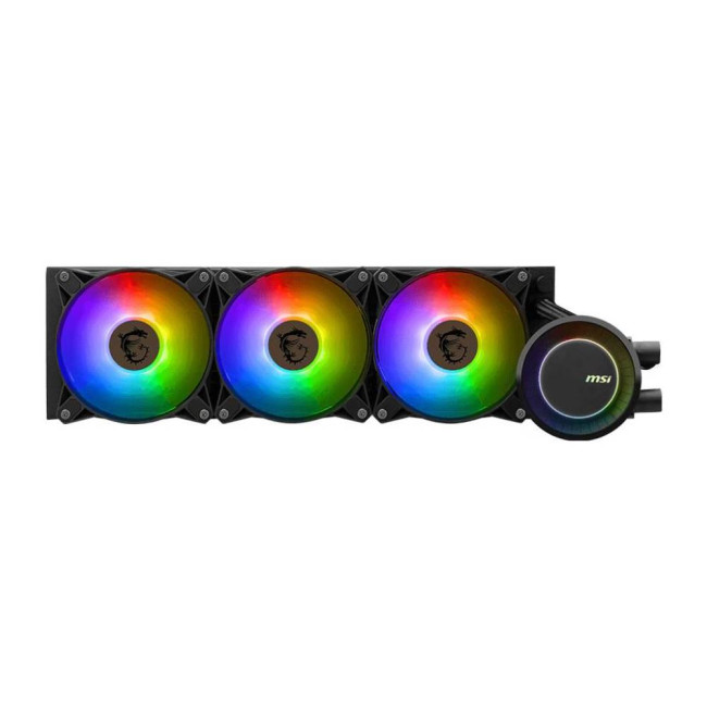 Refurbished MSI MAG CoreLiquid E360 360mm Intel/AMD CPU Liquid Cooler 3000 RPM - Black