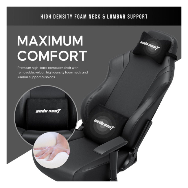 Anda seaT Luna Premium Large Gaming Chair  EU Version - Black