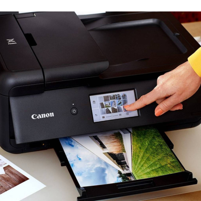 Canon PIXMA TS9550a Wireless A3 Colour All in One Inkjet Touch LCD Photo Printer