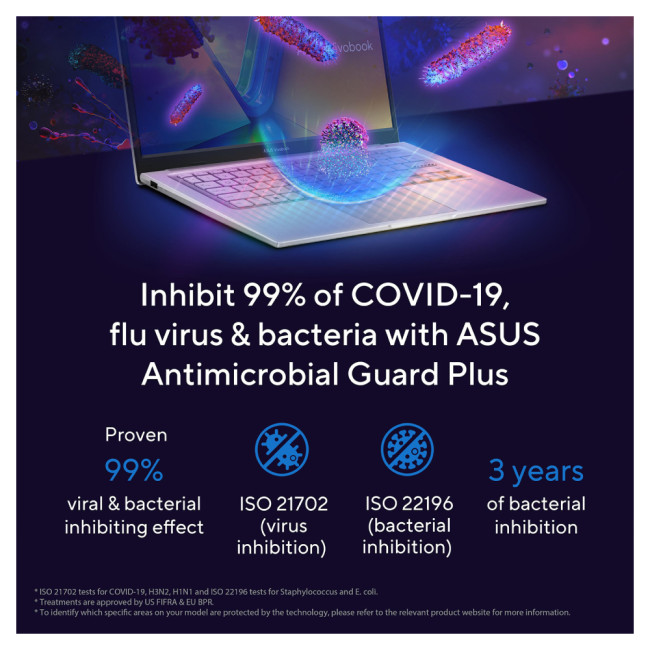 Refurbished ASUS VivoBook 14 X1404VA Intel Core i3 13th Gen 8GB RAM 512GB SSD 14" Windows 11 Home Laptop