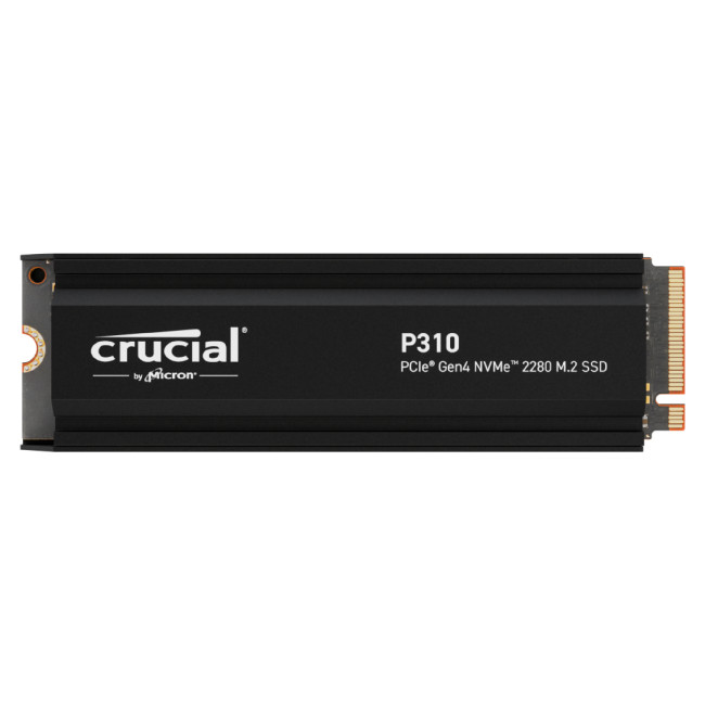 Crucial P310 4TB M.2 2280 NVMe PCIe 5.0 SSD with heatsink